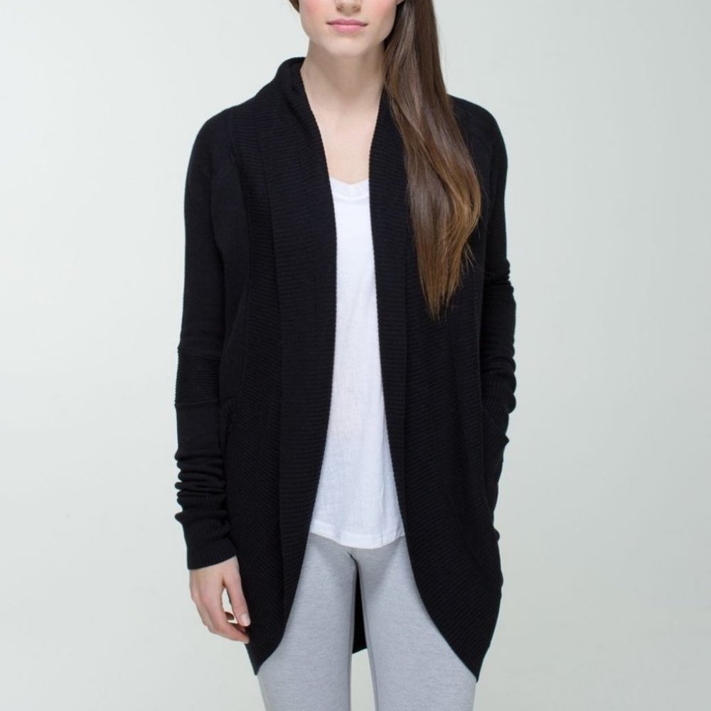 lululemon athletica Black Cardigan